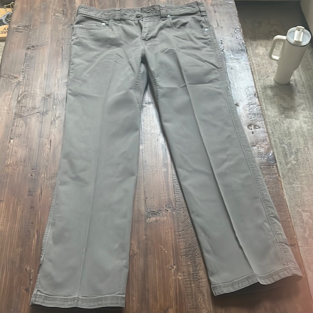 Prana men’s pants 34x30 gray
